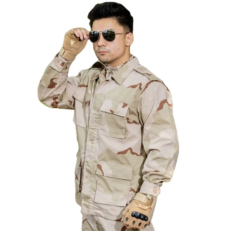 Customized training Suit Formal Camouflage Tactical Uniform men uniform fancy dress camouflage costume