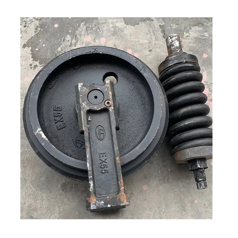 Construction Machinery Parts EX55 Track Adjuster Assy EX60 Front idler for Excavator Undercarriage Parts