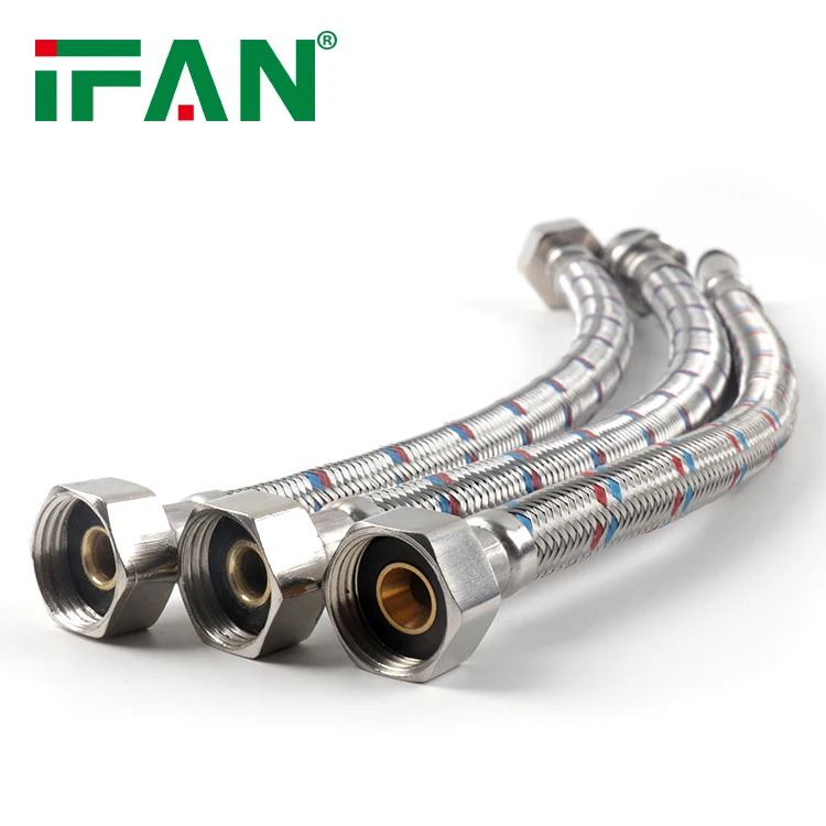 IFAN Metal Braided Hose Stainless Steel Corrugated Flexible Metal Hose Stainless Steel Flexible Hose