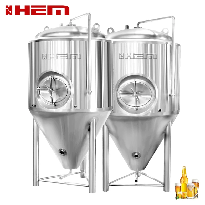 100L/200L/300L/500L/1000L beer fermenter vertical or horizontal bright beer tank for beer brewing