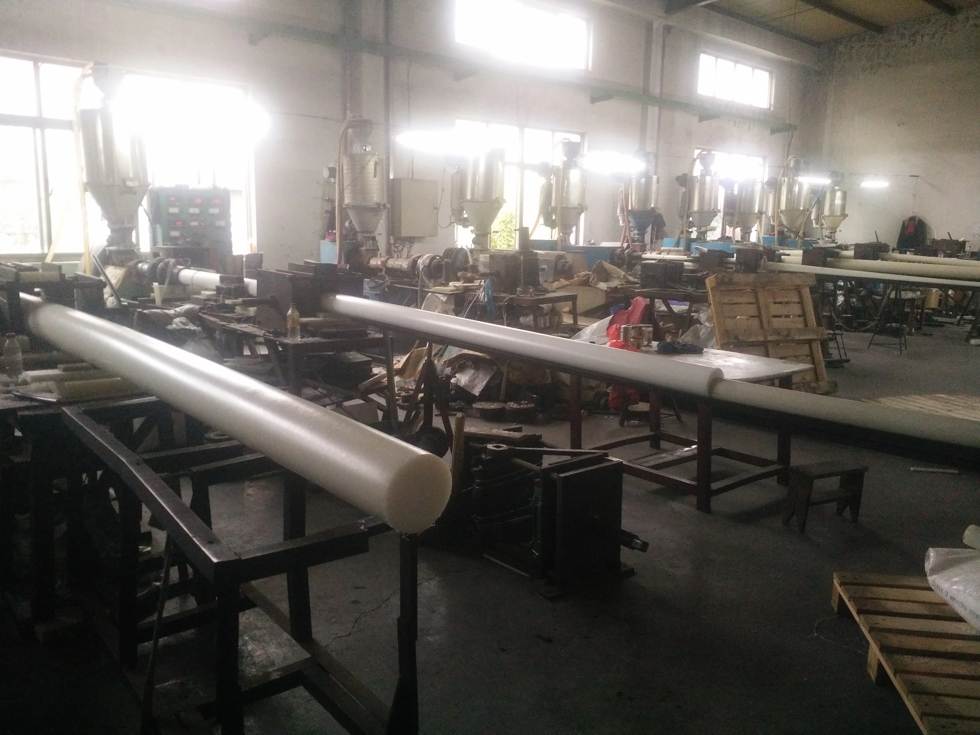 Manufacturer customized Black/White/Blue/Red Colour Plastics Rod Acetal Plastic Rod Diameter 15-400 Pom Rods