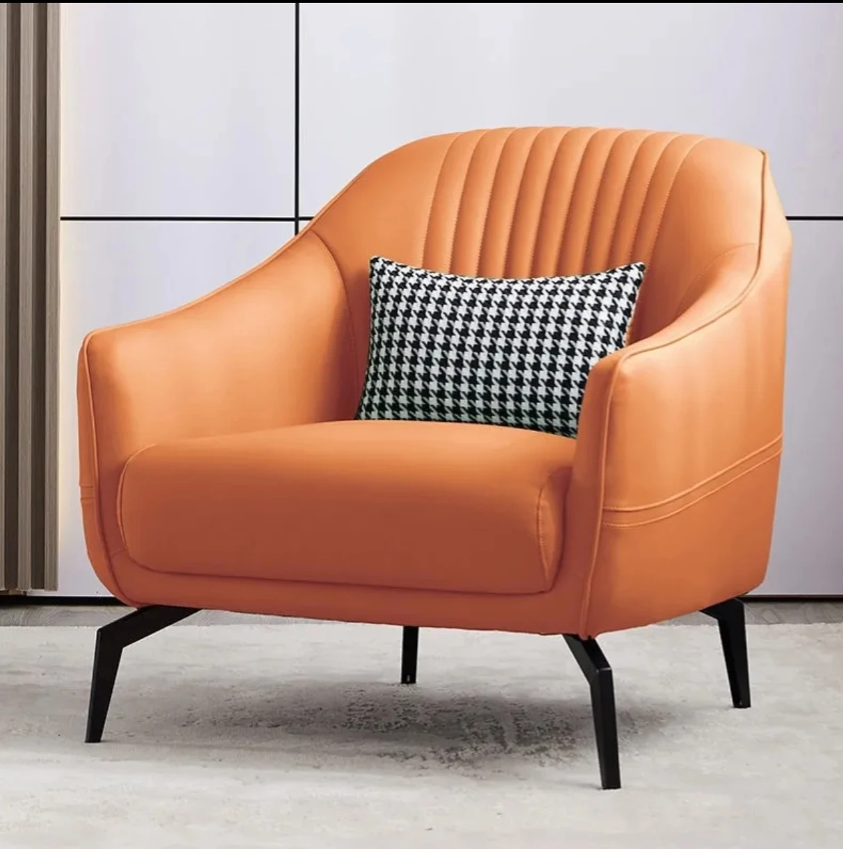Nordic light luxury leisure business hotel rest area office negotiating table and chair Sectional salon Furniture Waiting Sofa