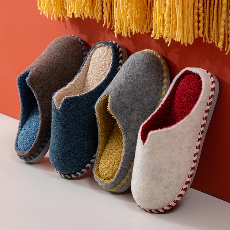 
2020 house shoes for men and women winter indoor slippers 