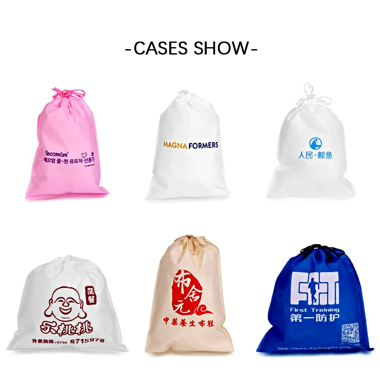 
Customizable nonwoven storage bag Shoe bag with Custom Logo 