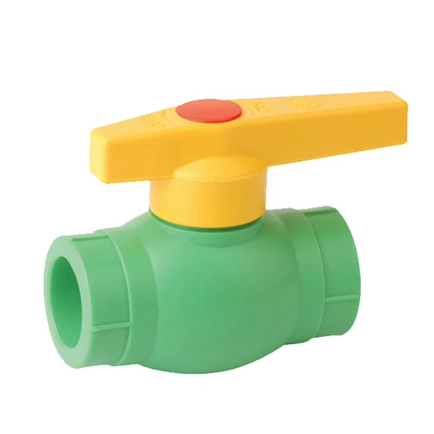 SDR 11 PE фитинги для труб шаровые клапаны Пластиковые Желтые HDPE адаптер