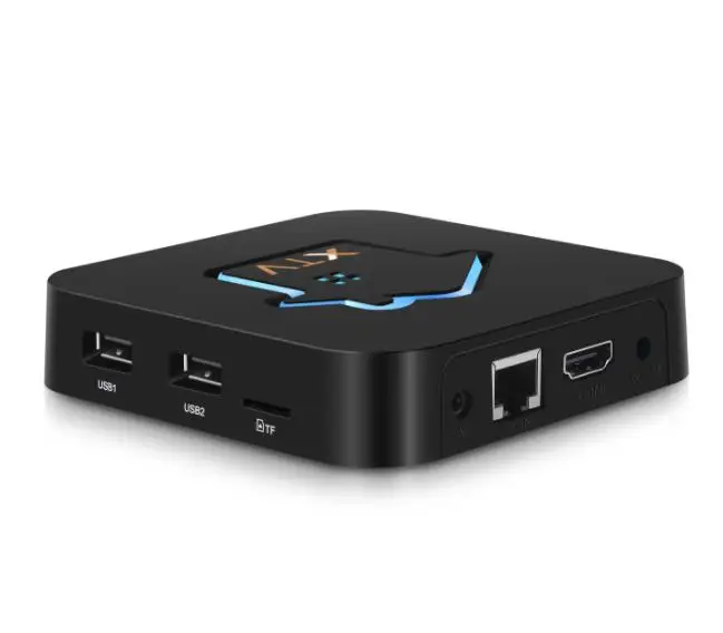 Wholesale Original Meelo XTV Amlogic S905X TV BOX 1+8G double WIFI 5G android top set box new coming model android tv box