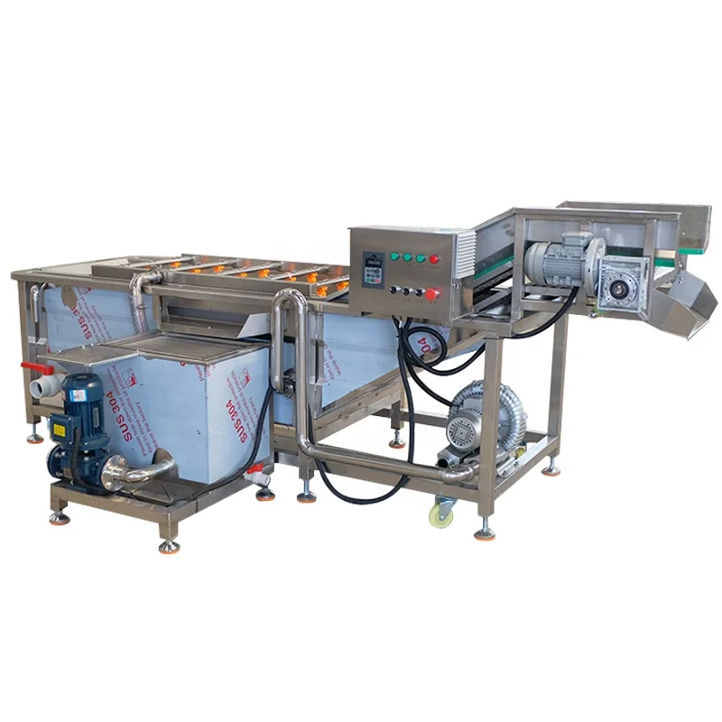 Воздушно-пузырьковая стиральная машина для очистки овощей и фруктов