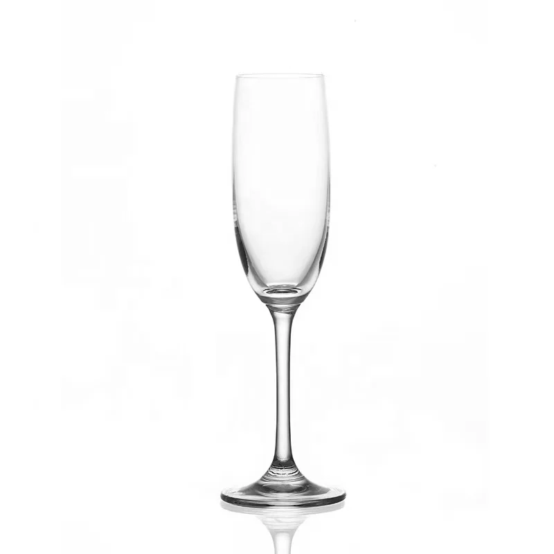 7oz crystal glass insulated champagne flute wedding clear red champagne glass cup wine and champagne glasses