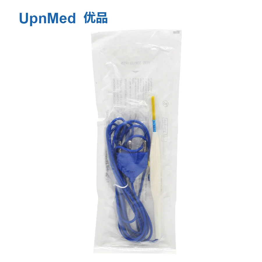 Disposable Electrosurgical pencil.handle=170mm,Length of cable=40mm,L=3meter Medical Accessories