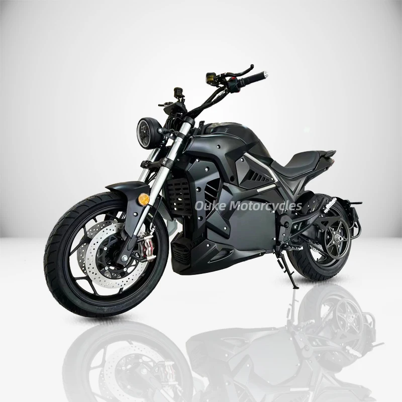 Fastest Speed Adult 2 Wheel Electric Motorcycle High Performance Safe Bike With ABS Braking System 17.4kwh Lithium Battery Pack