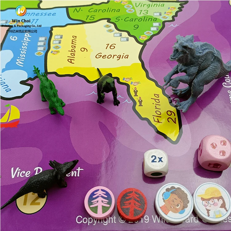 Wholesale Custom board game manufacturer family board game for kids