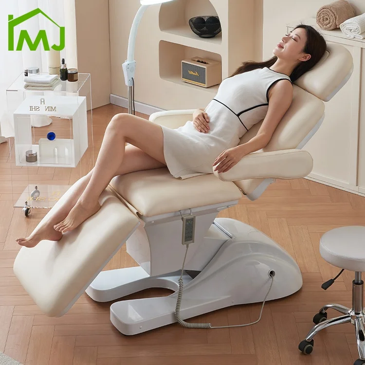 Factory direct 3 motor Adjustable Salon Massage table Electric Facial Beauty bed