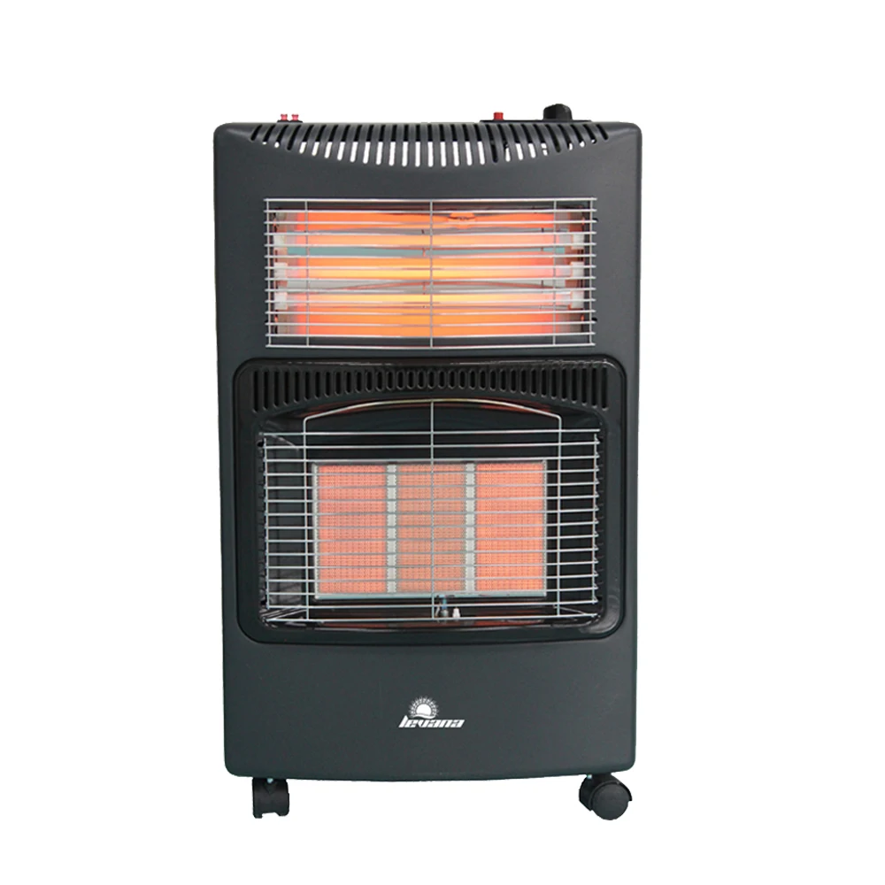 Портативный газовый нагреватель для гостиной, газовый и электрический двойного назначения, Быстрое нагревание, комнатный нагреватель природного газа