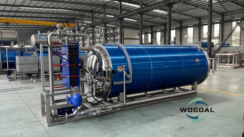 Hot sale glass bottles tin cans retort machine autoclave sterilizer