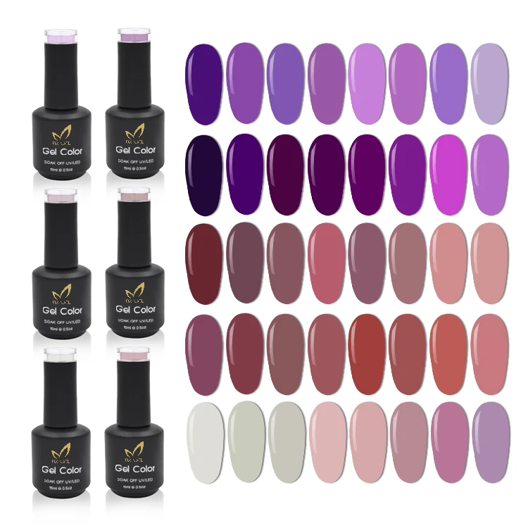 DZ Gel Wholesale Nail Supplies Custom Logo Private Label 7.5 ml Color Vegan Organic Create UV Nail Gel Polish