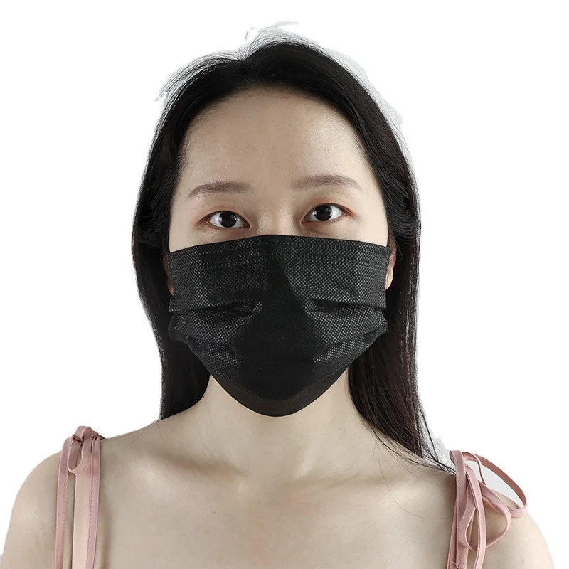 Wholesale Factory Non-woven disposable 3 ply surgical disposable face mask