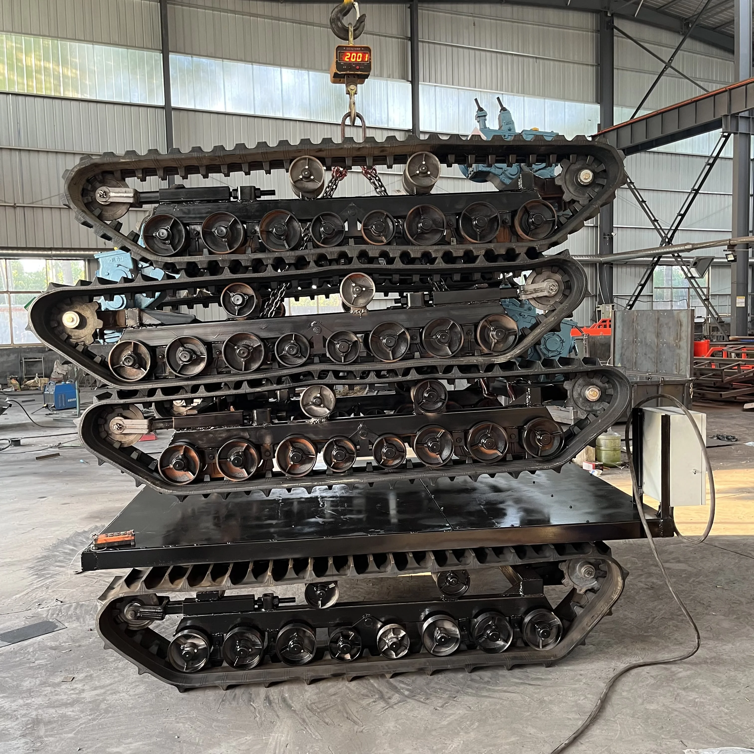 Factory direct sale track chassis, crawler base ,support custom size