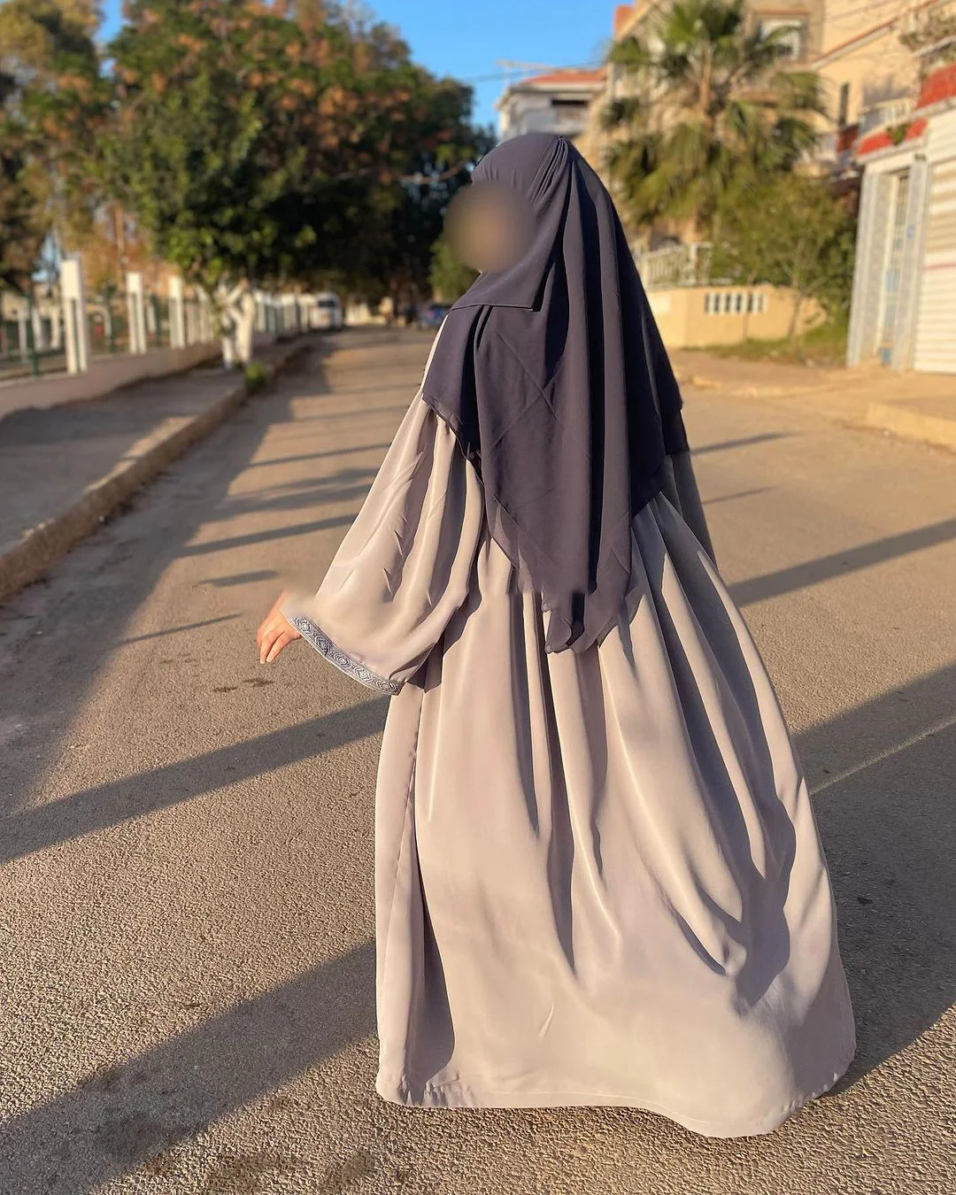 Abaya Dress for Muslim Women 2 Sets Hijab Soft Fashion 2024 New Fashion