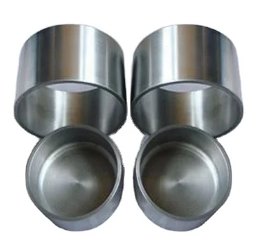 polished Competitive price High Purity Clean Surface moly Crucible molybdenum Boat molybdenum Vessel for steel melting