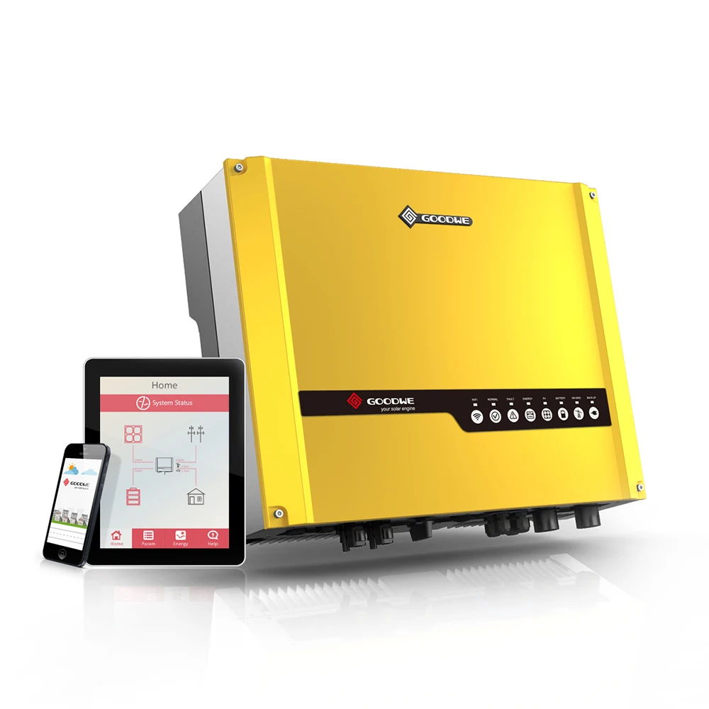 Goodwe Инвертор солнечной энергии аккумуляторной батареи GW3648D-ES GW5048D-ES Гибридный 3.6KW 5KW 3600W 5000W