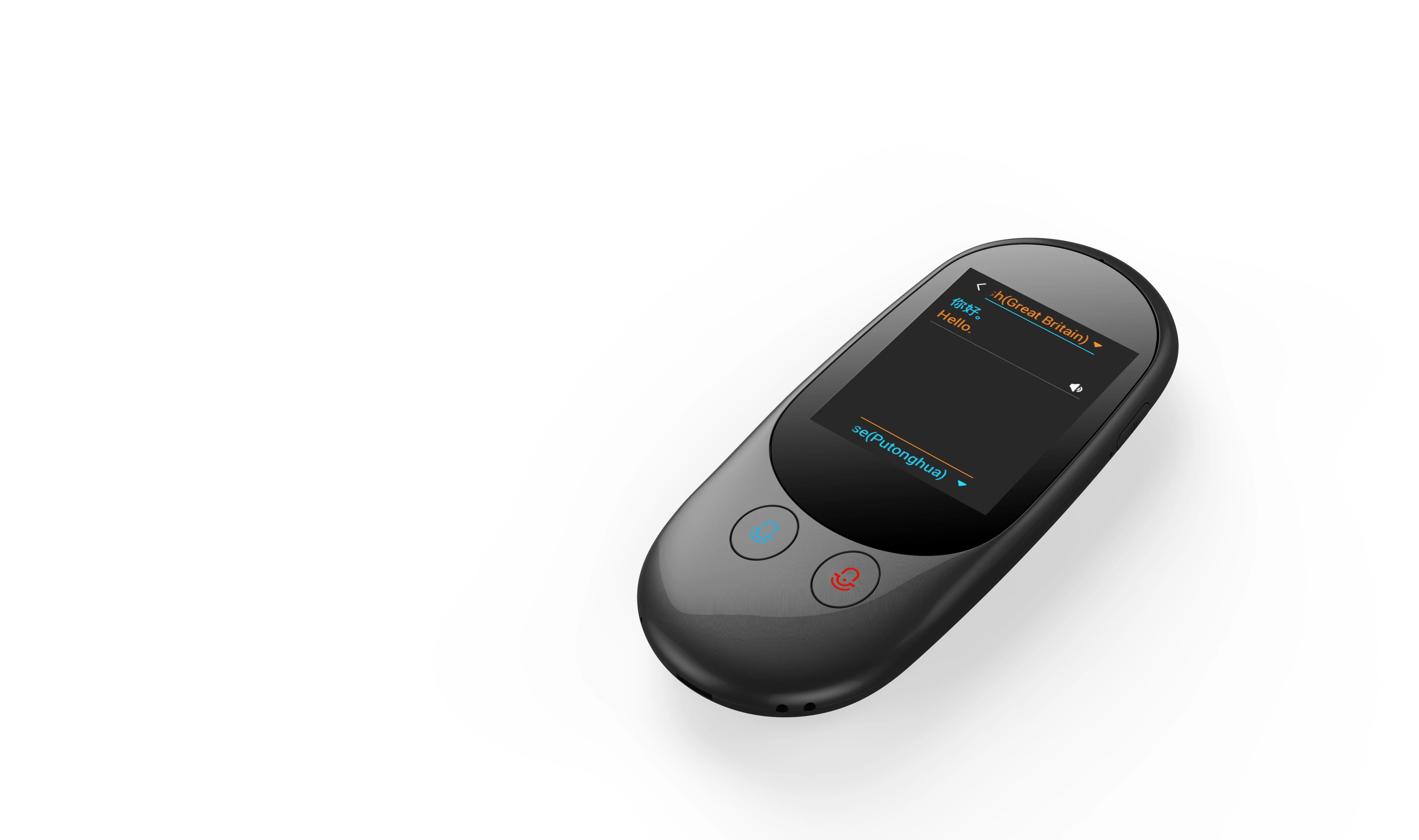 Лидер продаж, компактное беспроводное устройство перевода на английском языке с поддержкой 85 языков, умное портативное карманное устройство перевода на английском языке