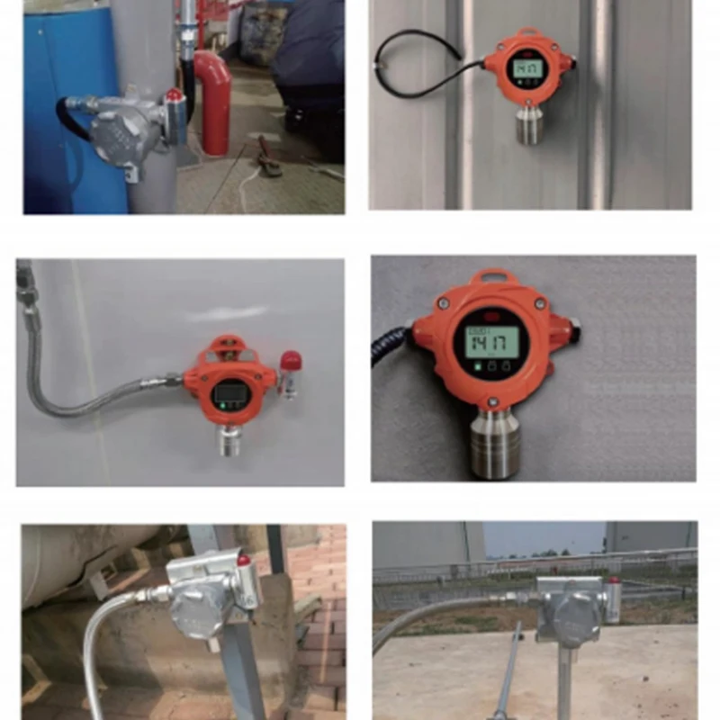 Cheaps Wholesale Liquefied gas gas ammonia detector alarm fixed industrial detector