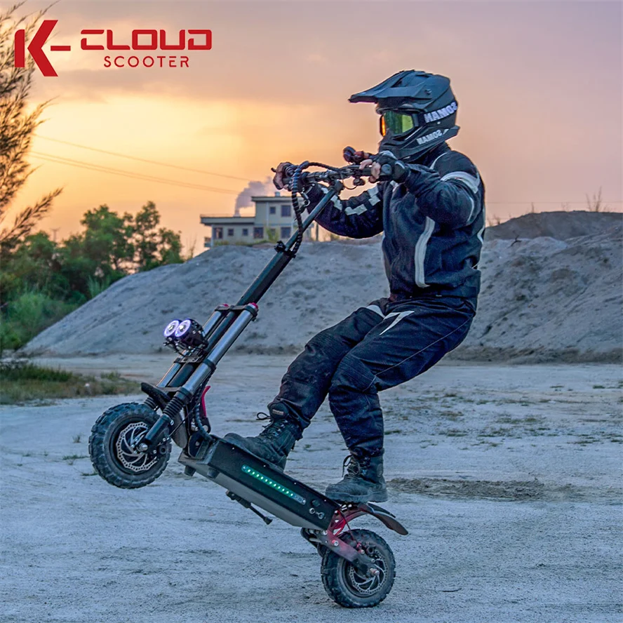 Spot Direct Sale EU US UK Warehouse 6000W 5600W Adult 11 Inch 2 Wheel 60V Electric Scooter High Powered Trottinette Electrique