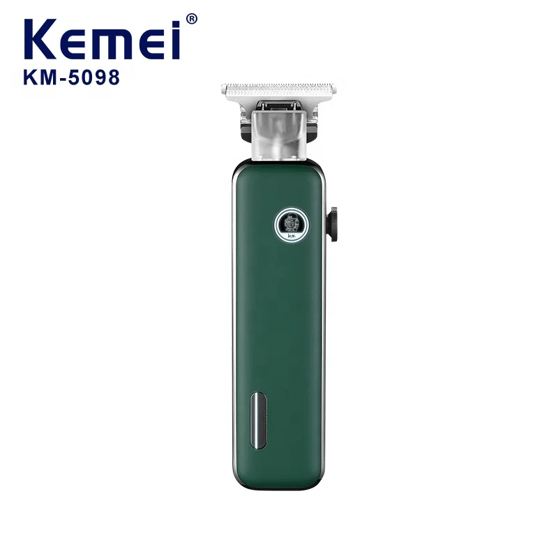 Новый дизайн перезаряжаемая машинка для стрижки шерсти у Tondeuse Kemei Km-5098 Usb мини профессиональная бороды и усов; И волос мужчин