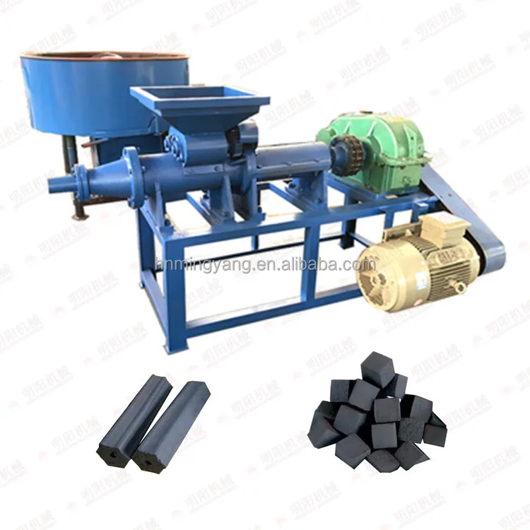 1 т/ч оборудование для компрессии древесного угля брикетирования винтовой экструдер машина линии производства барбекю