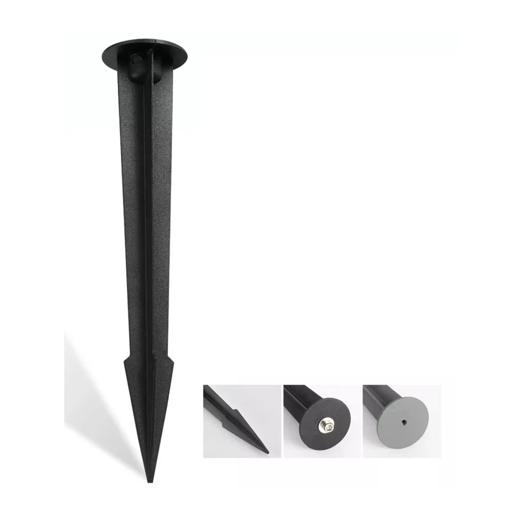Lighting Fittings  21cm 26cm 30cm Tip High 40cm 60cm Spike Light For Ground Installation Inground Lighting Fixture Spare Part