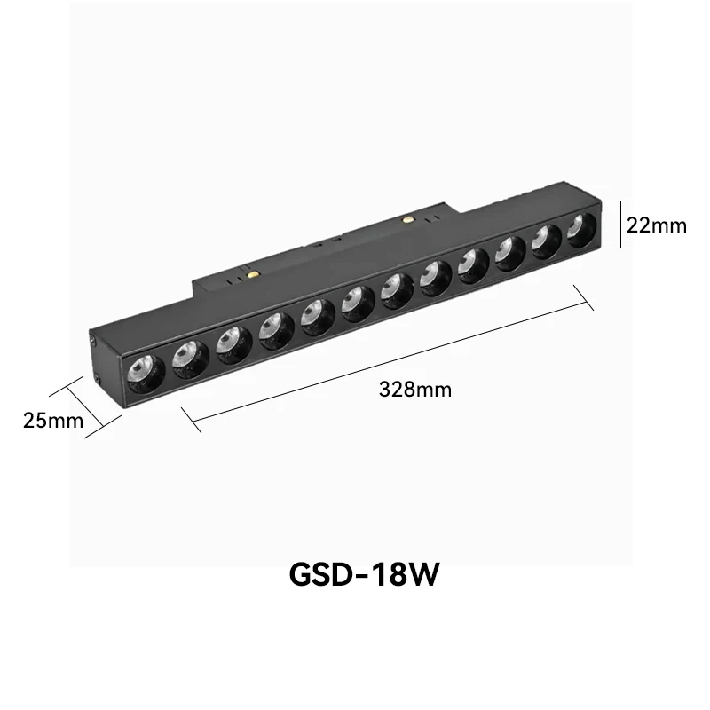 New Zigbee 48V track lights floodlight 10W 20W 30W Linear Rail System Accessories Led Magnetic with tuya