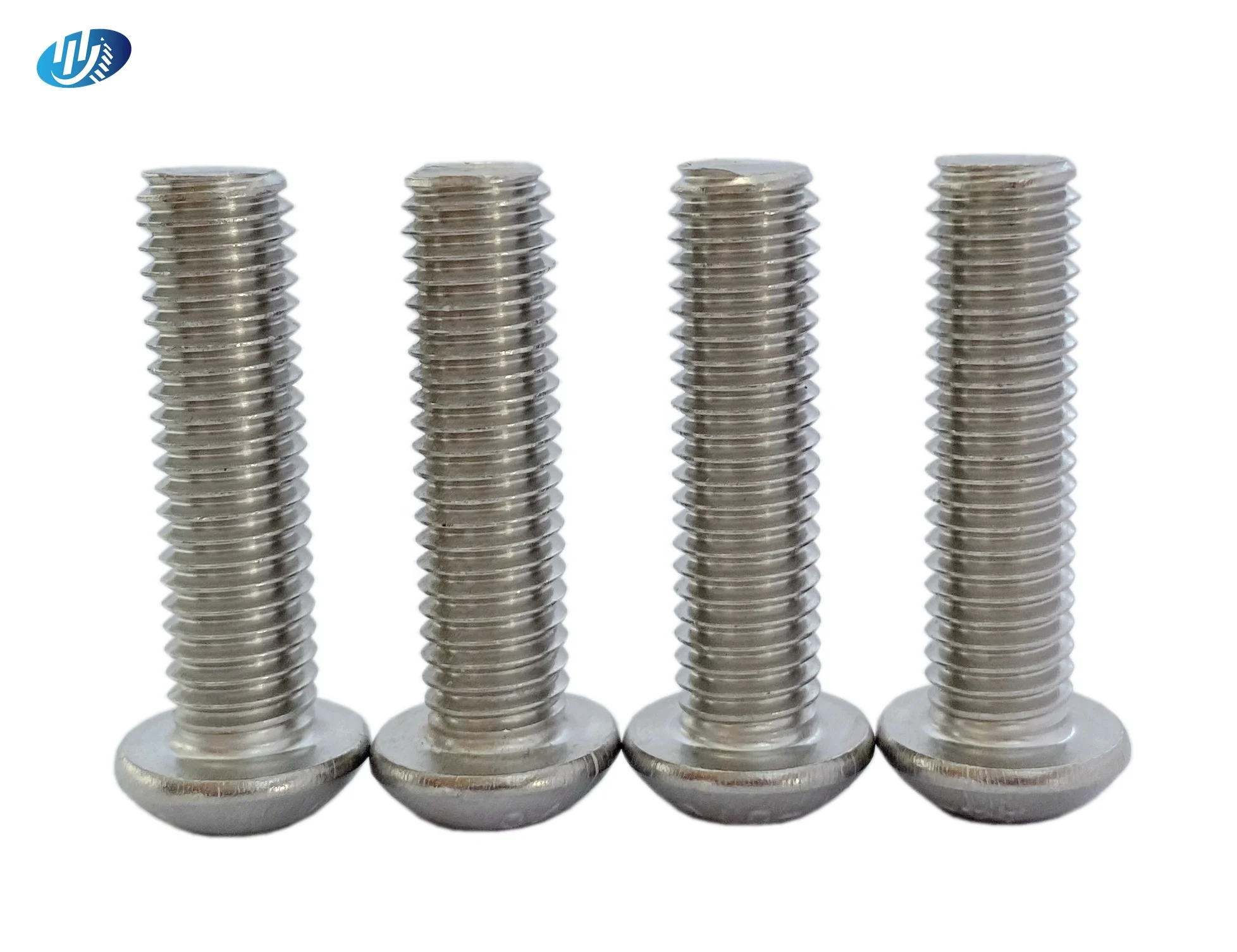 304 stainless ISO 7380  steel pan Head Hexagon Socket Screw M8 Hexagon round head screws