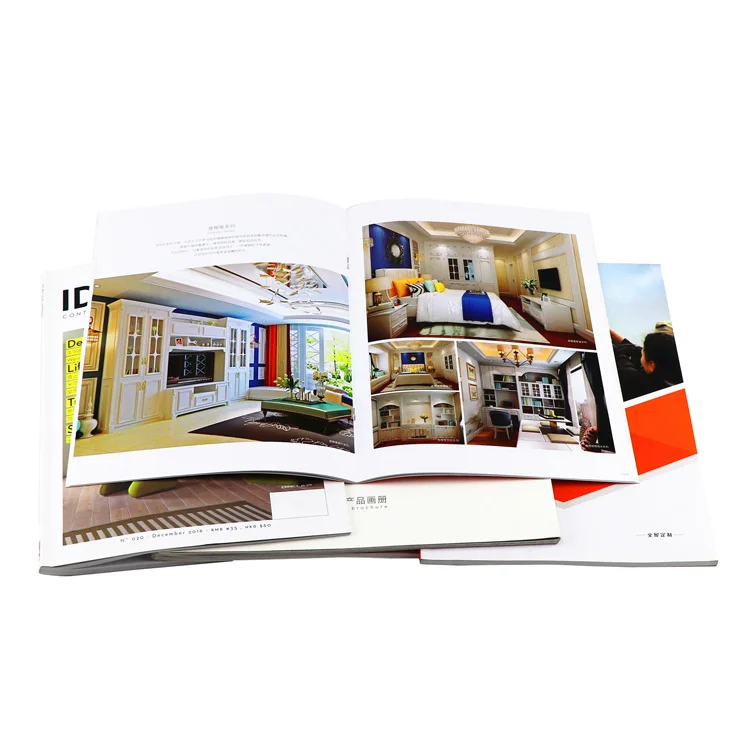 Wholesale Art Book Printing Book Printing Softcover Hardcover Cheap Magazine Printing