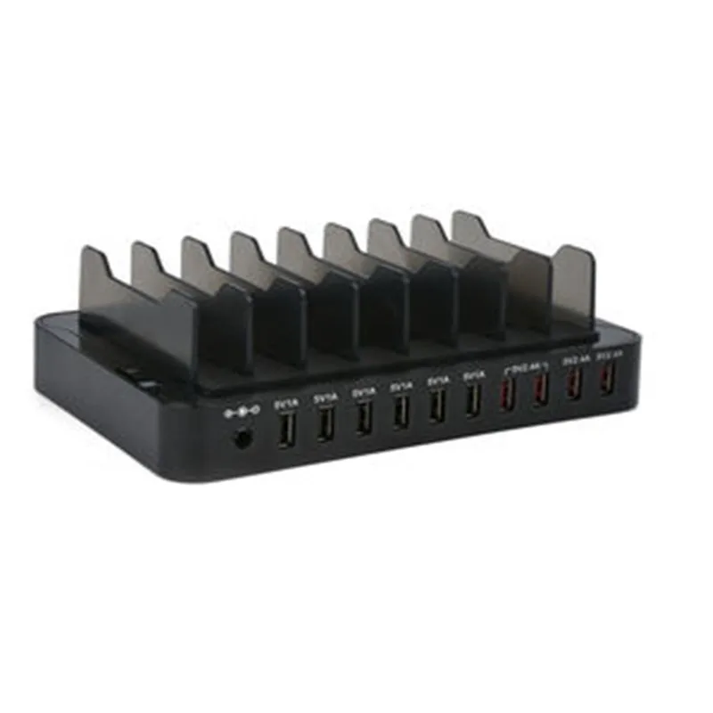 Hot selling 10 port USB fast power charging station