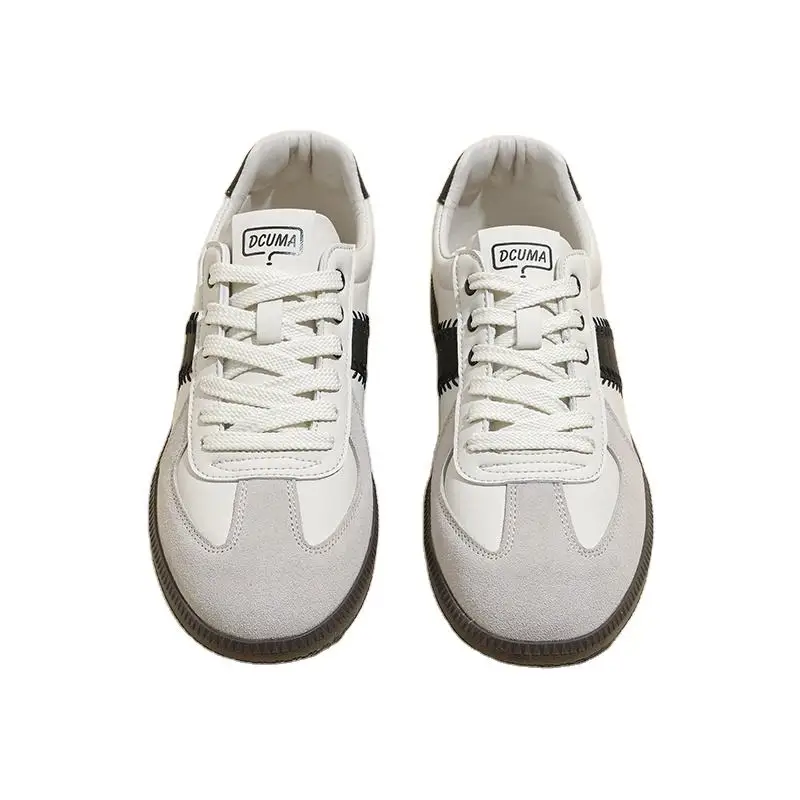 Original Genuine Leather Manufacturer Custom Design Men Shoe Logo Walking Skateboarding Casual Sport Shoes Sneakers