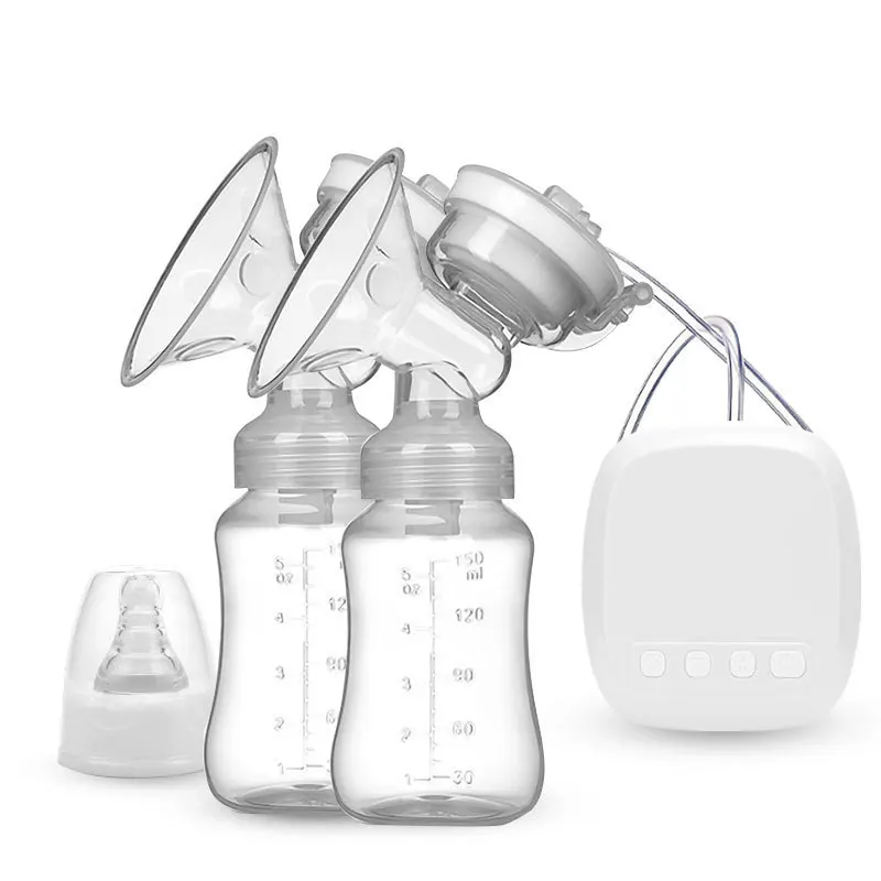 Massage hands free electric portable breast pump