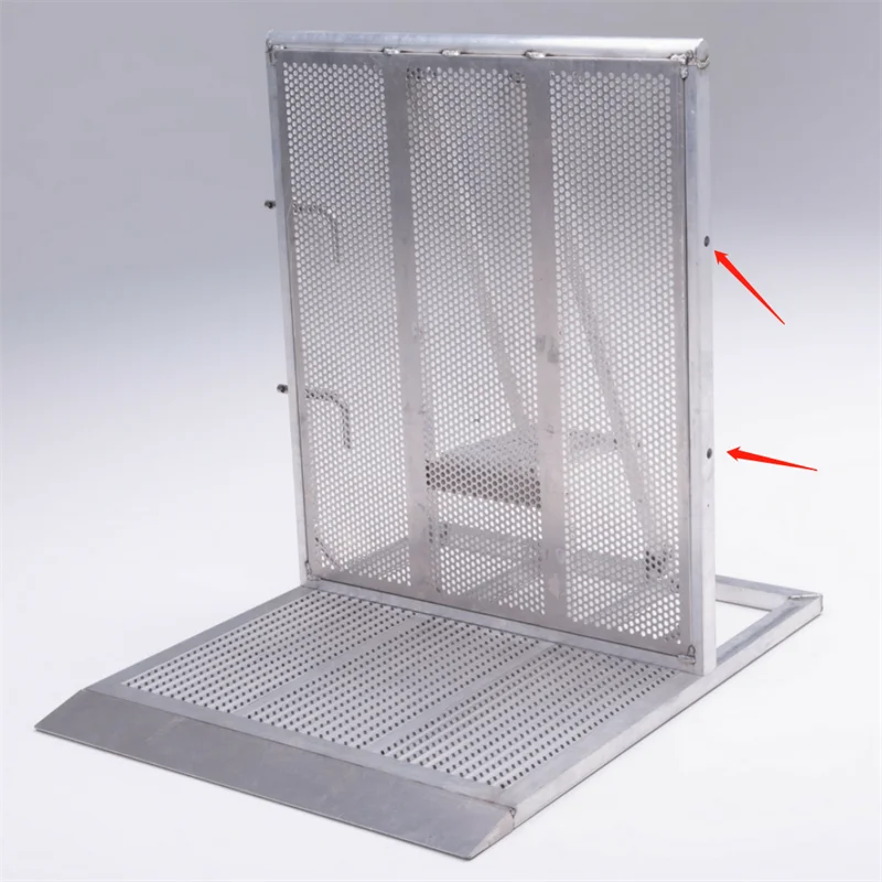 Cheap Price Folding Concert Aluminium Stage Construction Used Barriers Mojo Safety Barricade Crowd Control Barriertrian Barrier
