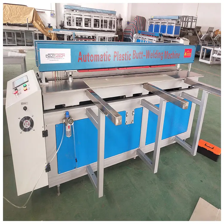 Automatic Butt Fusion Rolling Bending Welding Machine 3000mm PP PVC PPS Tarpaulin Plastic Sheet Welding Machine