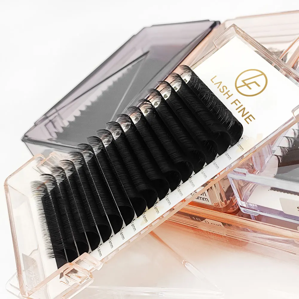 Hot Sale Individual Cashmere Lash Extensions Synthetic Mink Faux Mink Eyelash Extension Lashes