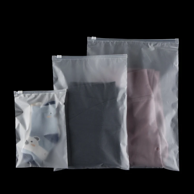 Wholesale The All New Virgin Material LDPE 100 Microns Zip Lock Self Sealing Bag  For Clothes