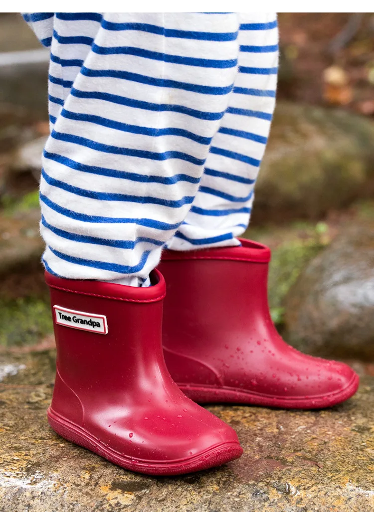 kids rain boots Rain shoe Toddlers and Kids boys waterproof pvc rubber kids boots rain boots children