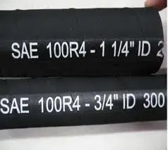 Industrial Hydraulic Hose R2/2SN High Pressure Hydraulic Hose and Fitting