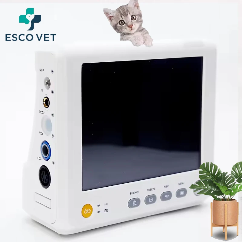 High Quality Veterinary Equipment Accommodate a Variety of Species Portable Multiparameters Monitor Vet Hospital Device