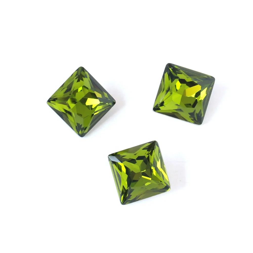 Квадратные 8 мм точечные кристаллы для изготовления ювелирных изделий