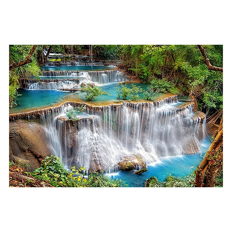 
5D Diy Diamond Painting Full Drill Square Or Round Paintings Art On Canvas Sea View Canvas Pictures 30*40CM 3D Diy Painting 