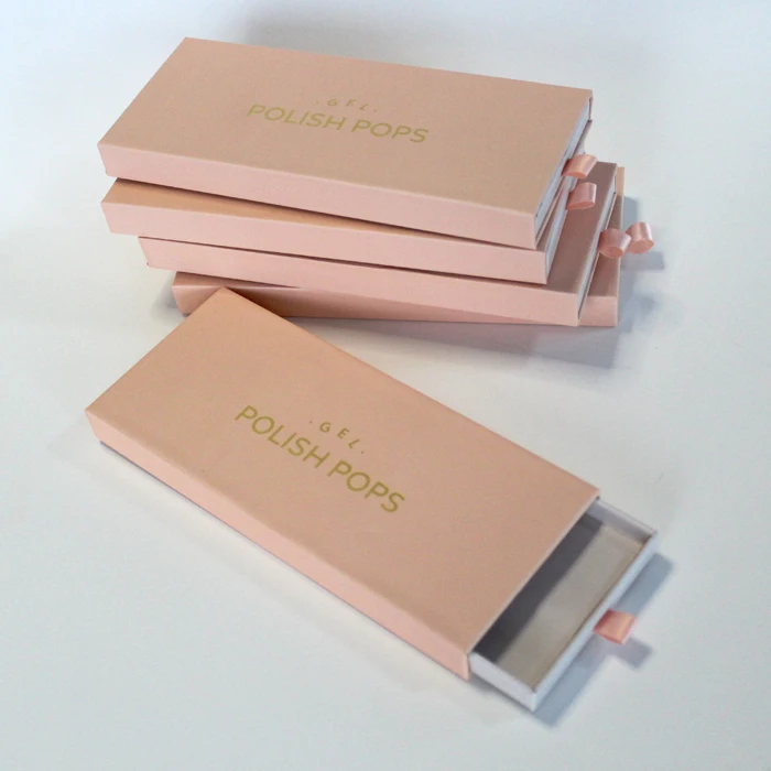 luxury custom lash eyelash cosmetic boxes press on nail product package custom logo packaging box