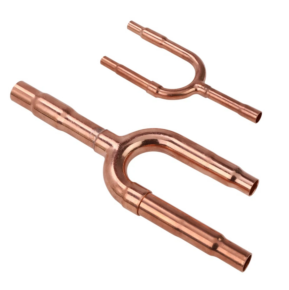 Hailiang vrv vrf air conditioner copper pipe ac refrigeration refnet y pipe for Midea FQZHN-01 02 03 04 05 Air Conditioner