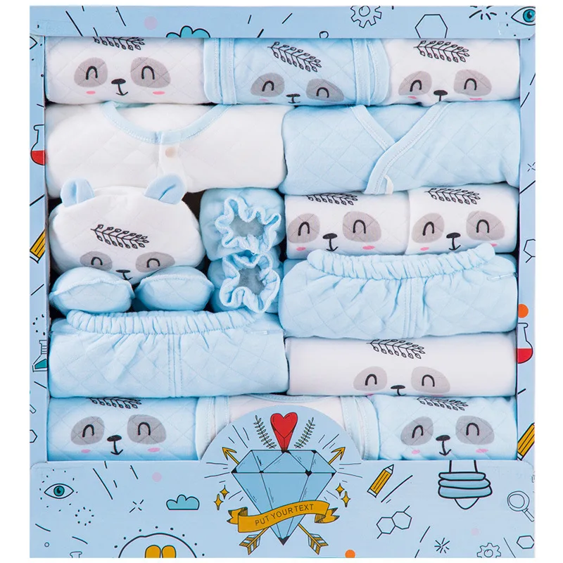 100 % Organic Cotton Baby Clothing Set Newborn Clothes New Born Baby Girl and Boy Clothes Set
