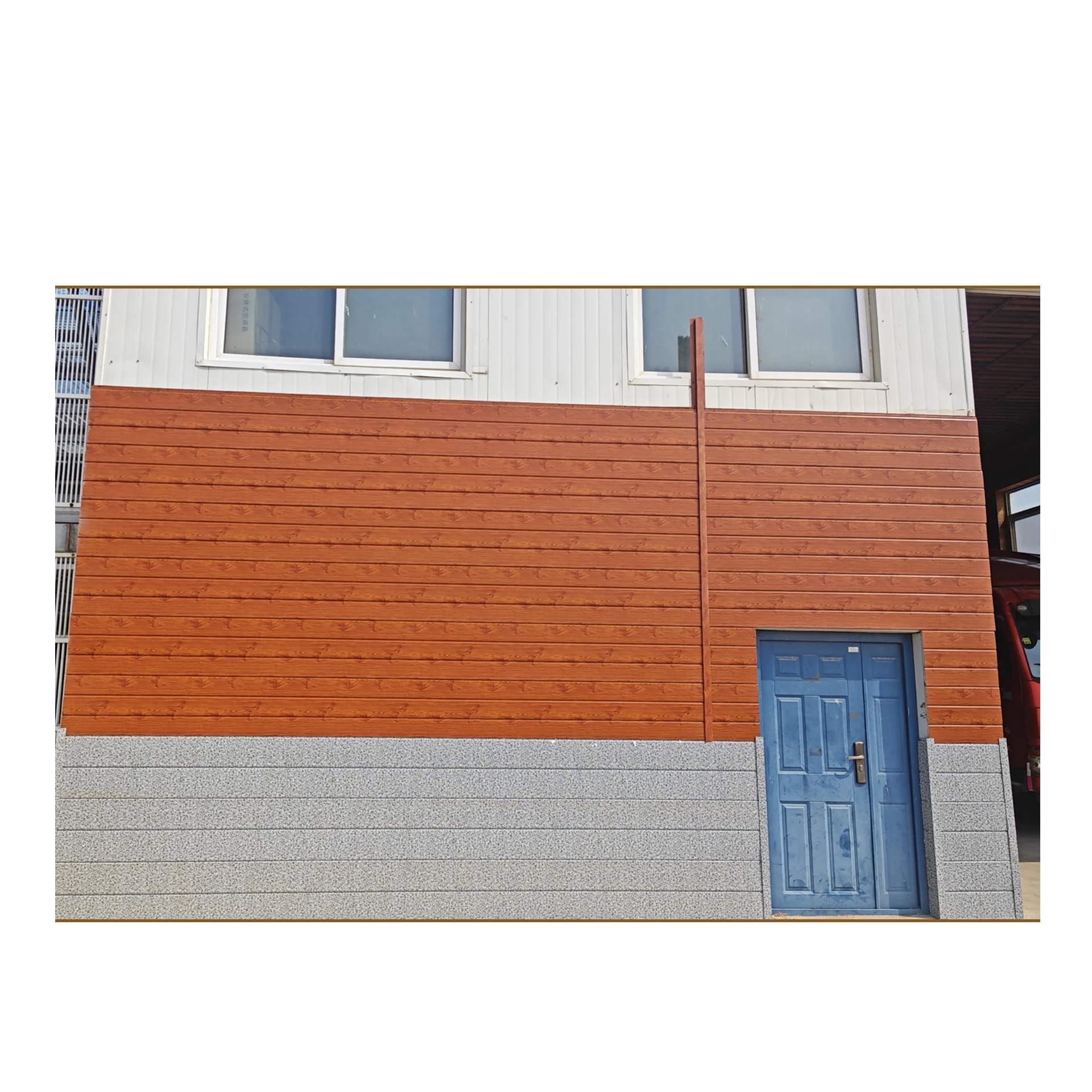 Manufacturer Supplier Wall & Roof Plates Rock Wool/XPS/EPS Heat Materials Rock Wool Steel Sandwich Board