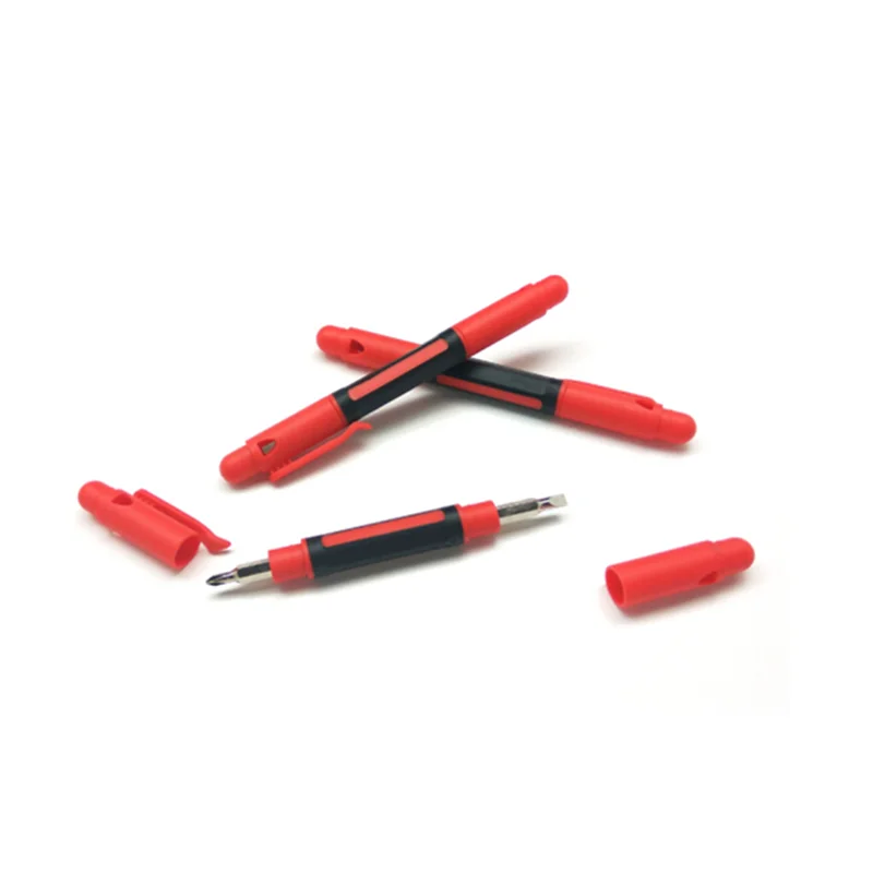 4 in 1 Wholesale Pocket Pen Screwdriver Multi-function Phillips/Slotted Screwdriver
